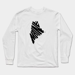 Maine black Long Sleeve T-Shirt